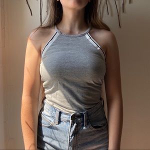 Gray tank top